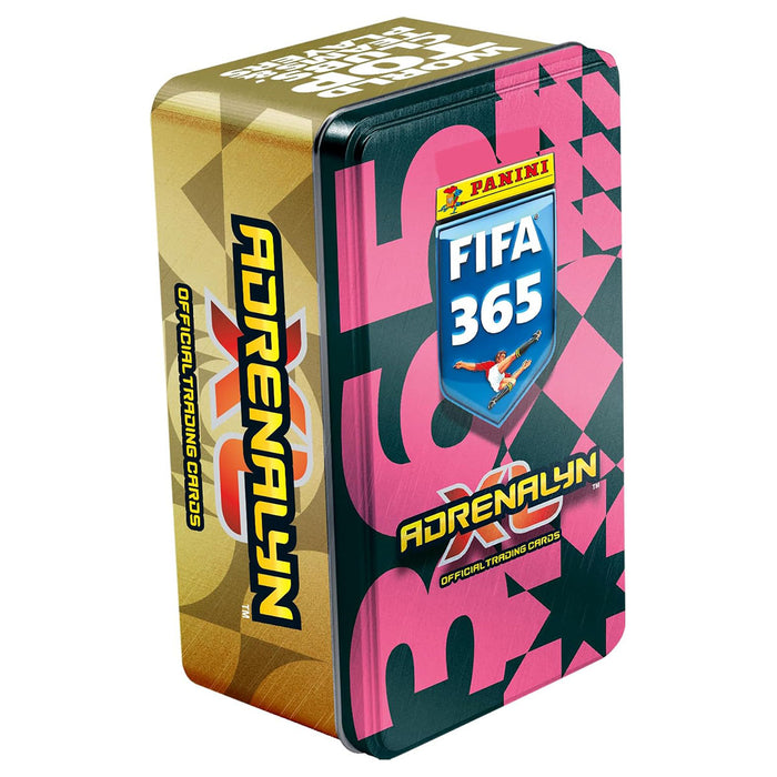 Panini FIFA 365 2025/26 Adrenalyn XL Trading Cards Classic Tin - Pink/Black