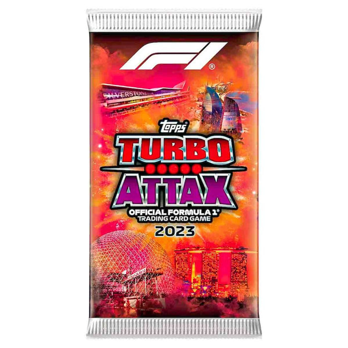 Topps Turbo Attax Official Formula 1 Trading Card Game 2023 Card Pack (styles vary)