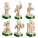 Minecraft Chess Set- Overworld Heroes vs Hostile Mobs