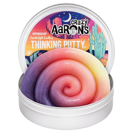 Crazy Aaron’s Goodnight Cactus Hypercolour Thinking Putty 90g