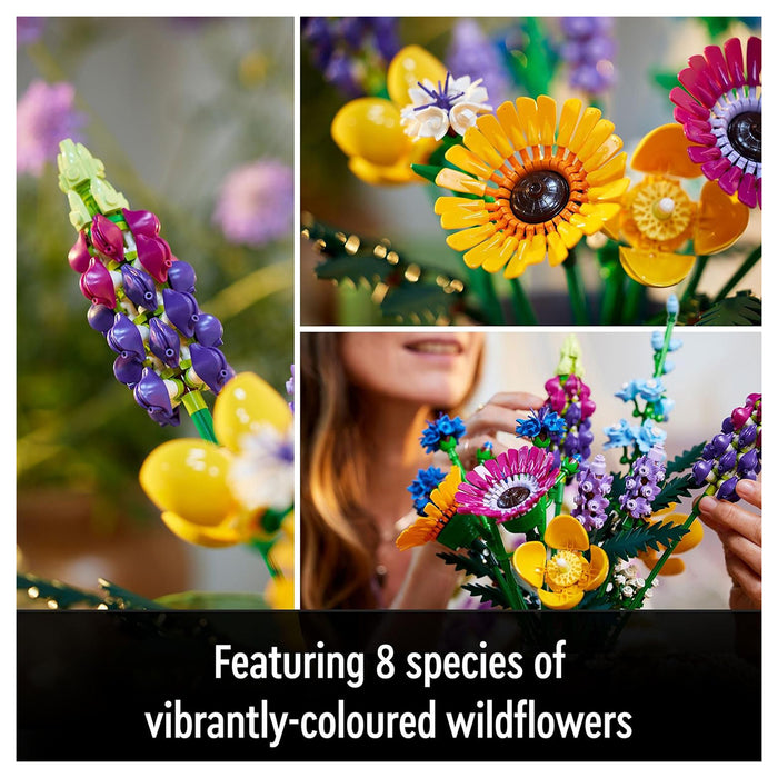 LEGO Botanical Collection Wildflower Bouquet 10313 Building Set