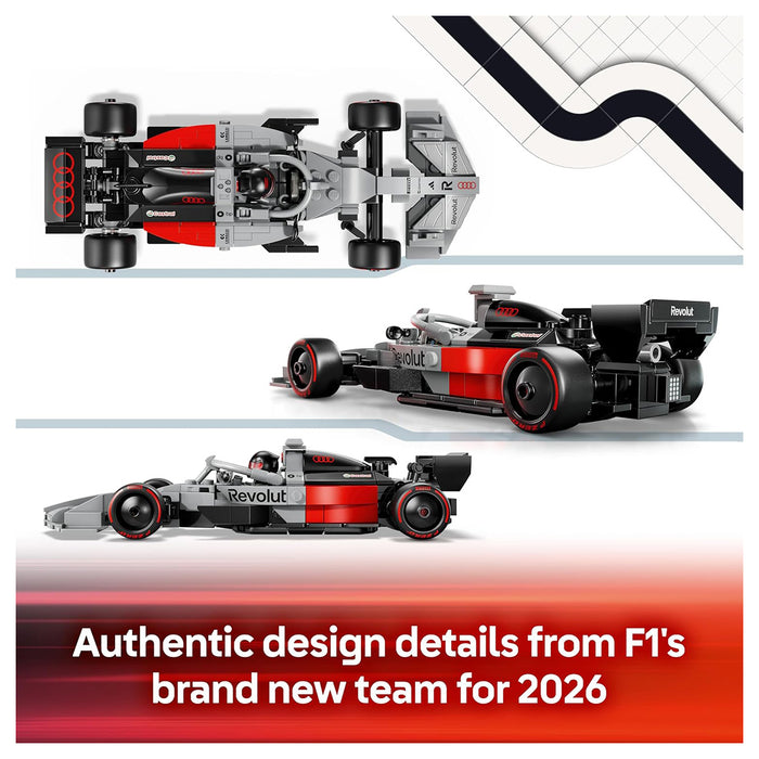 LEGO Speed Champions Audi Revolut F1 Team R26 Building Set