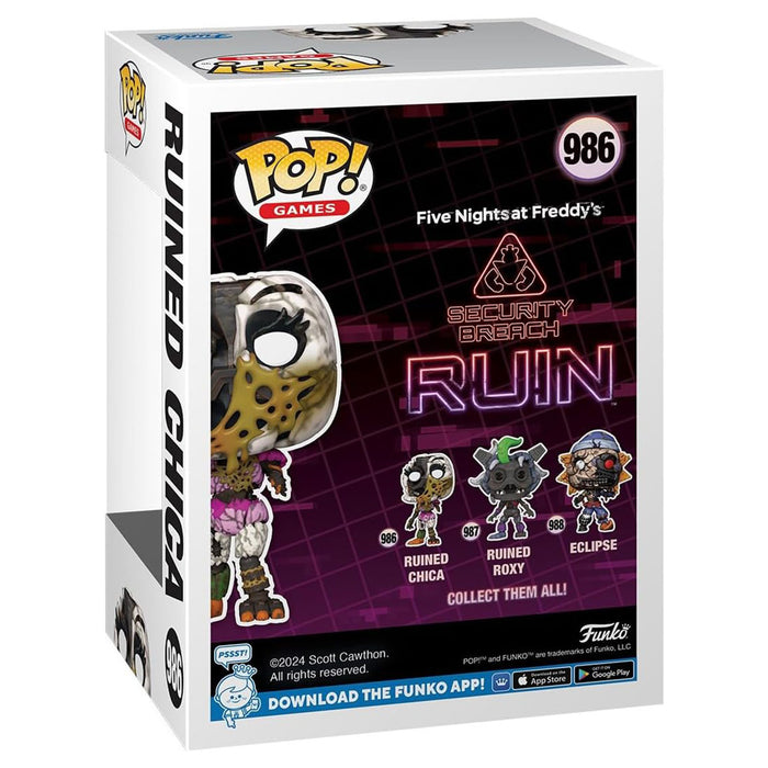 Funko Pop! Games: Five Nights at Freddy's: Ruined Chica Vinyl Figure #986