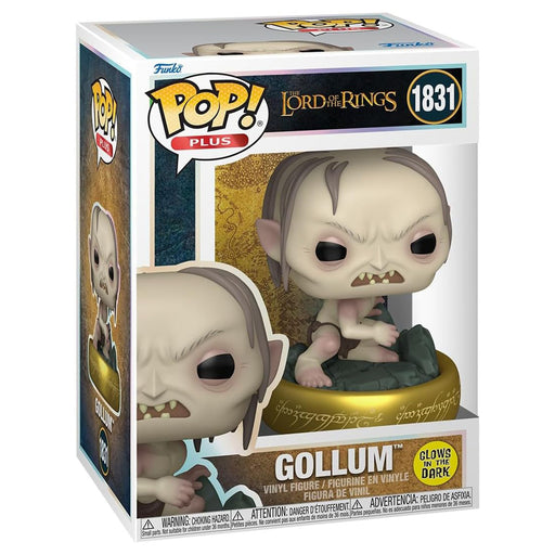 Funko Pop Plus: The Lord of the Rings: Gollum (Glow in the Dark) Vinyl Figure #1831