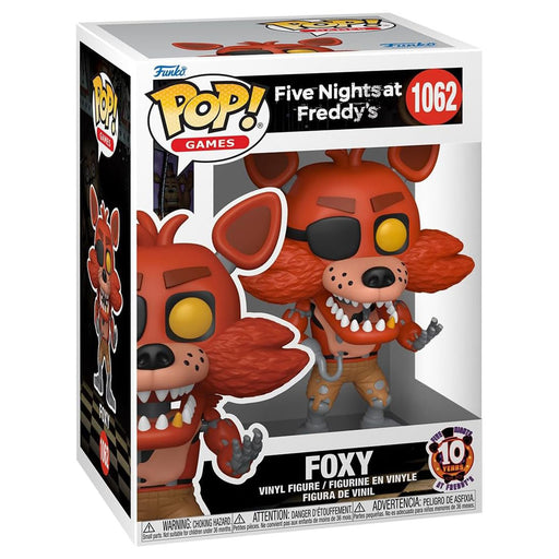 Funko Pop Games: Five Nights at Freddy's 10th Anniversary Foxy Vinyl Figure #1062