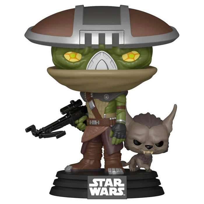 Funko Pop! Star Wars: The Mandalorian and Grogu: Embo & Keibo Bobblehead Figure #842