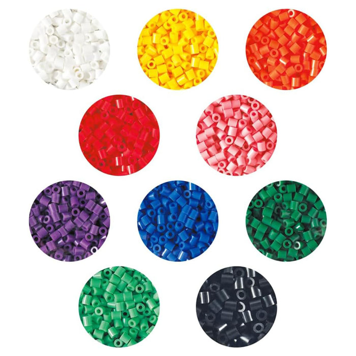 Hama Midi 10000 Beads Bucket Set with 2 Pegboards