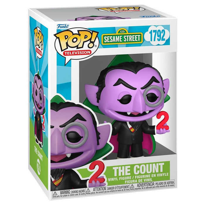 Funko Pop! Television: Sesame Street: The Count Vinyl Figure #1792