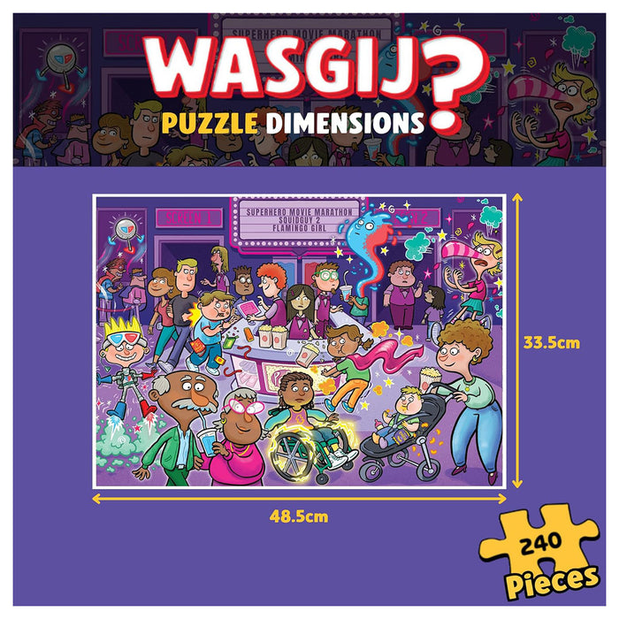 Wasgij Junior 2 Popcorn Power-Up! 240 Piece Jigsaw Puzzle