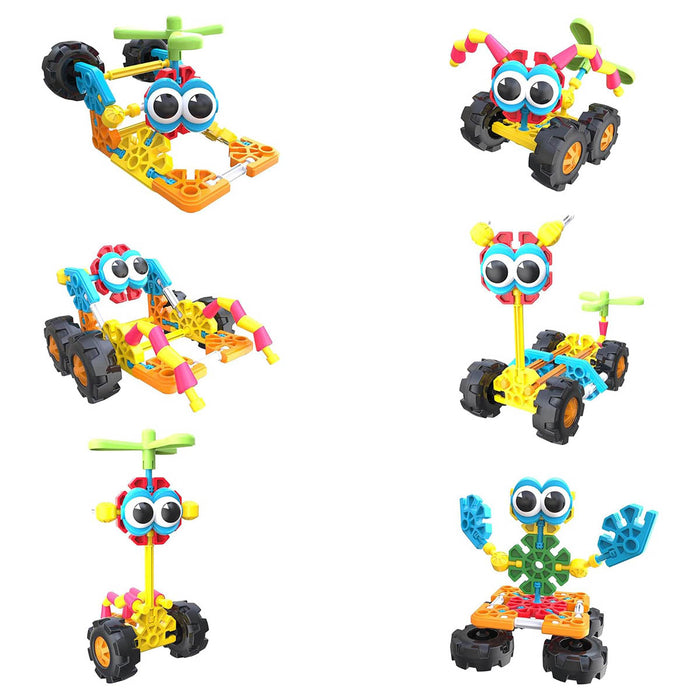 Kid K'nex Zoomin' Buddies 20 Model Building Set — Booghe