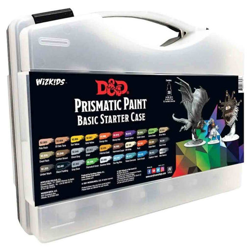 Wizkids D&D Prismatic Paint Basic Starter Case with 30 Colours