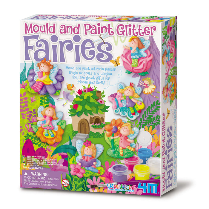 Mould & Paint Glitter Fairies