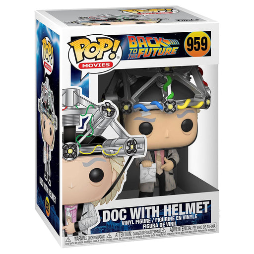 Funko Pop! Movies: Back to the Future: Doc with Helmet Vinyl Figure #959