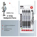 Zebra Pens Z-Grip Smooth Black Ink 5pk
