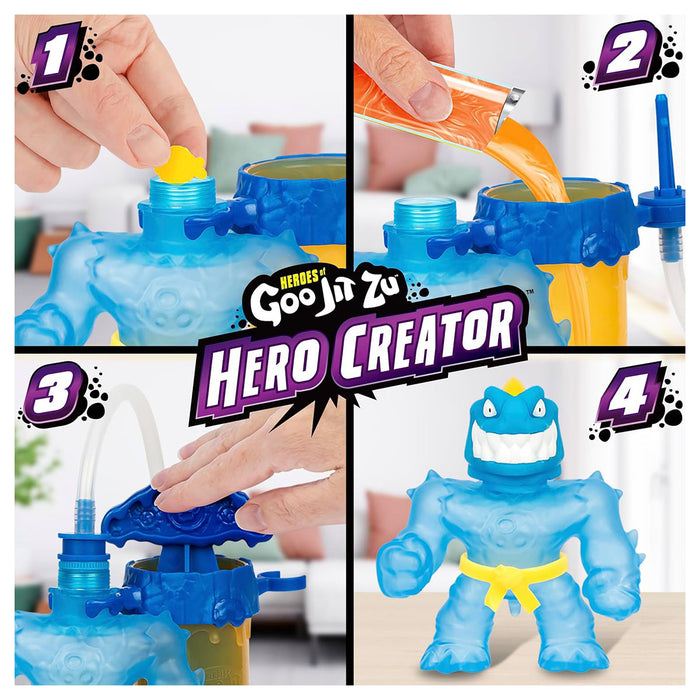 Heroes of Goo Jit Zu Meteor Madness Hero Creator Tyro Stretch Figure