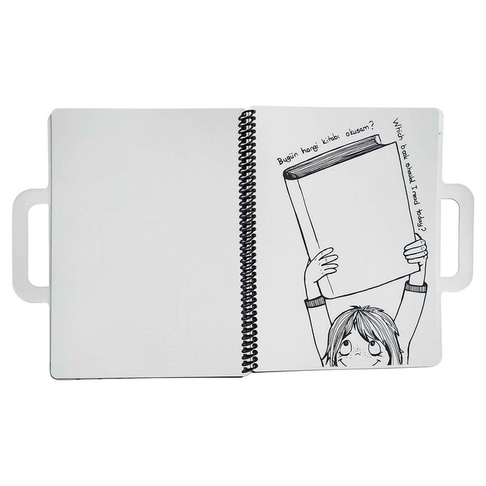 Funny Mat Today I Have Lost Of Things To Do! Washable Colouring Book