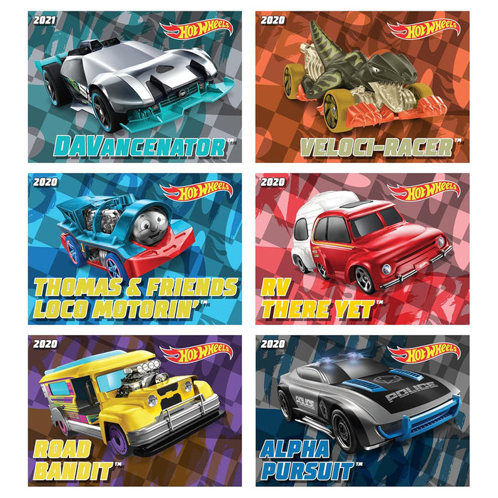 Panini Hot Wheels On The Road Trading Card Collection Multipack