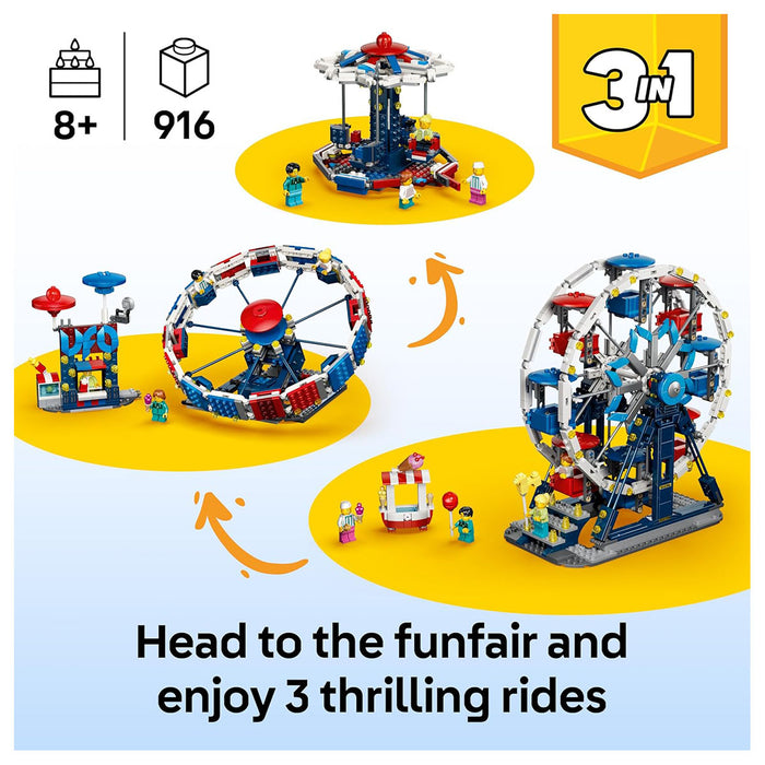 LEGO Creator 3 in 1 Iconic Ferris Wheel Building Set