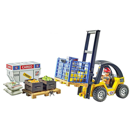 Playmobil My Life: Forklift Truck with Cargo Promo Pack Playset