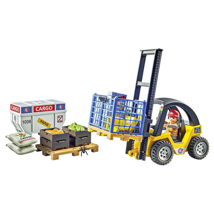 Playmobil My Life: Forklift Truck with Cargo Promo Pack Playset