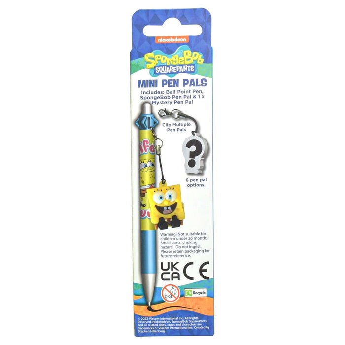 SpongeBob Squarepants Mini Pen Pals (styles vary)