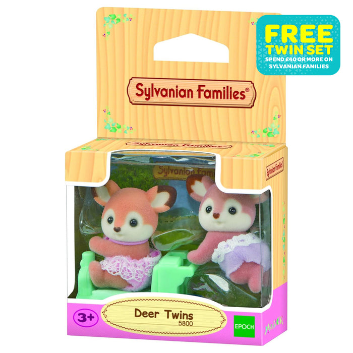 Sylvanian Families Deer Twins Figures (2 Pack)