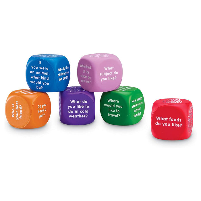 Learning Resources Conversation Cubes