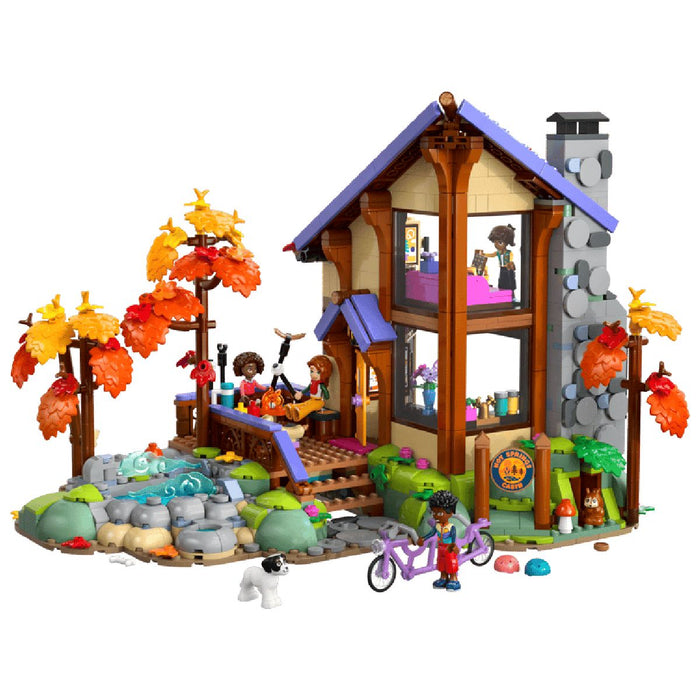LEGO Friends Cosy Autumn Forest Cabin Building Set