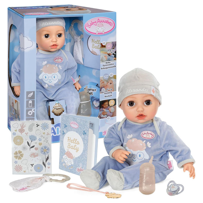 Baby Annabell Interactive Alexander 43cm Doll
