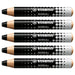 STABILO MARKdry Black Whiteboard Markers (5 Pack)