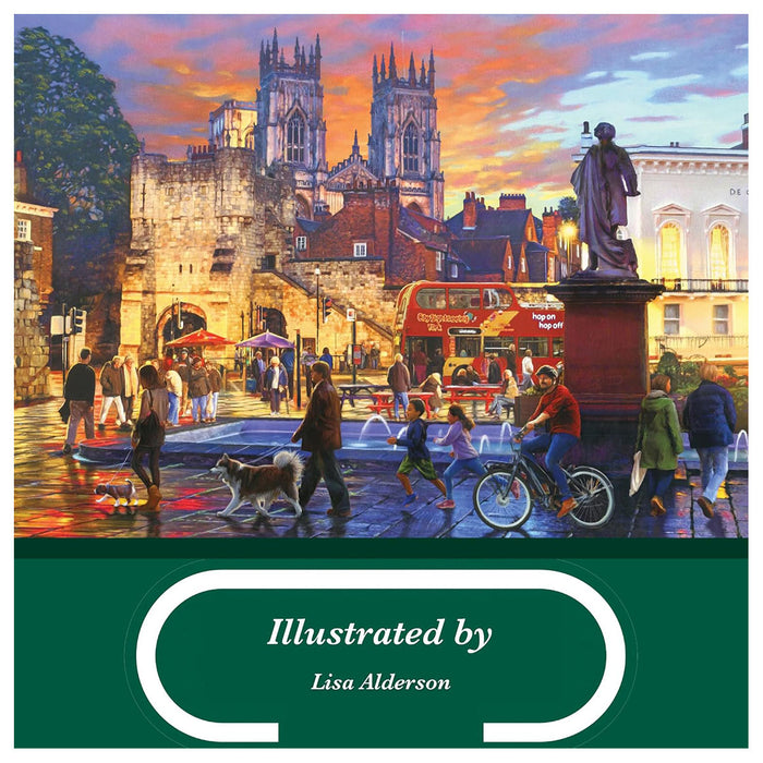Falcon de luxe A Trip to York 1000 Piece Jigsaw Puzzle