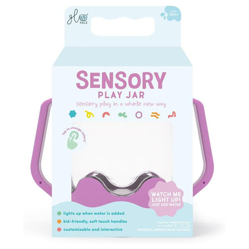 Glo Pals Sensory Play Jar Purple