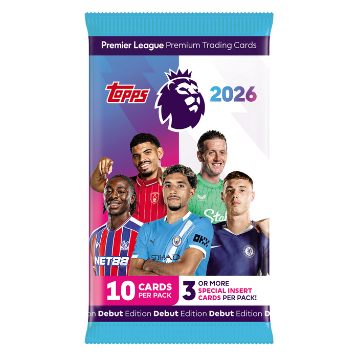 Topps Premier League 2025/26 Premium Trading Cards Single Pack