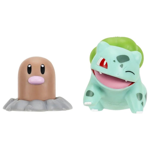 Pokémon Battle Figure Pack Diglett & Bulbasaur