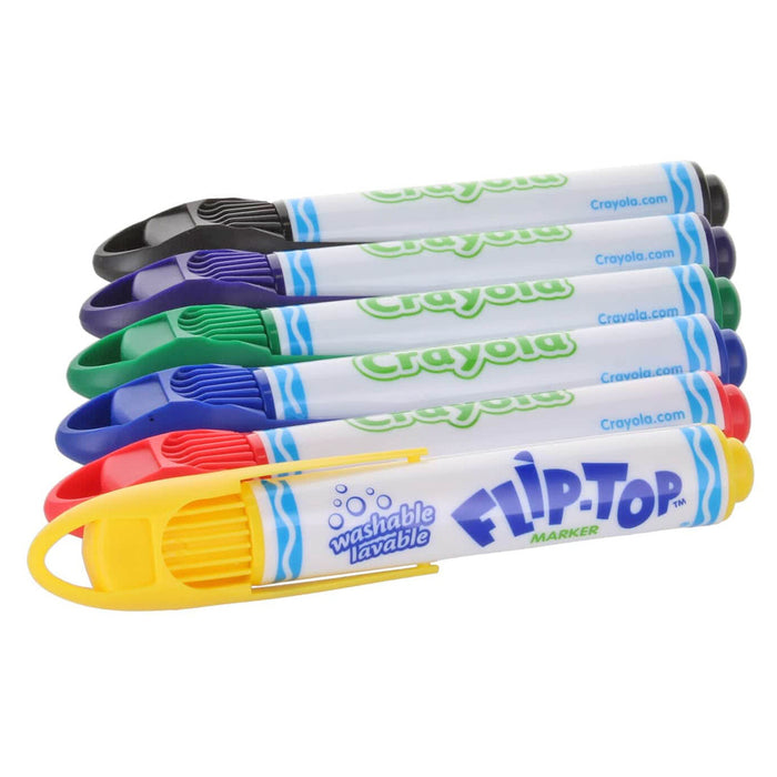 Crayola Flip Top Markers (6 Pack)