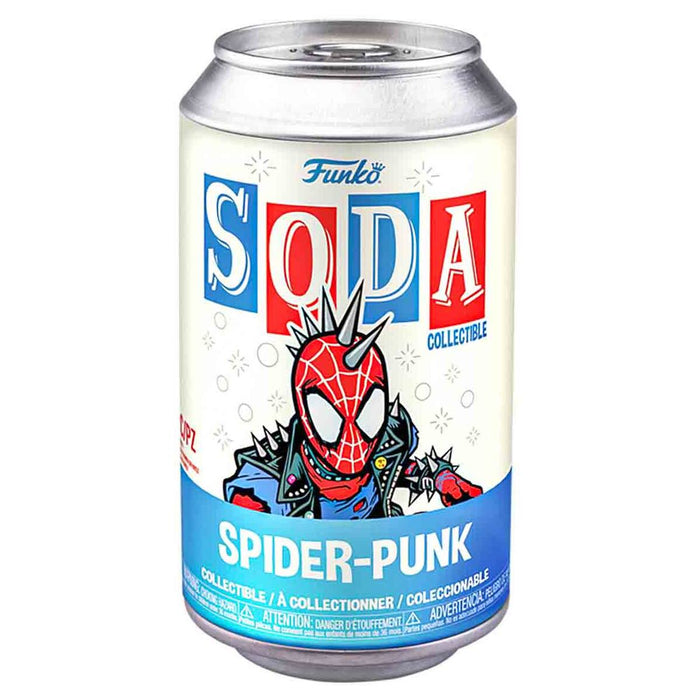 Funko Soda: Spider-Punk Collectible with Chase