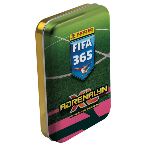 Panini FIFA 365 2025/26 Adrenalyn XL Trading Cards Pocket Tin - Laces Green/Pink
