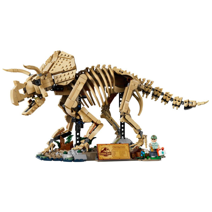 LEGO Jurassic World Dinosaur Fossils Triceratops Building Set