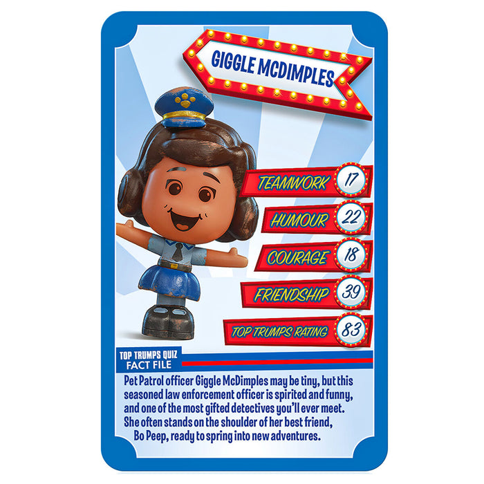 Disney Pixar Toy Story 4 Top Trumps Specials Card Game