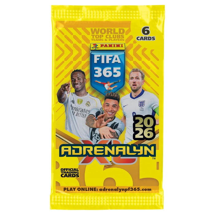 Panini FIFA 365 2025/26 Adrenalyn XL Trading Cards Single Pack