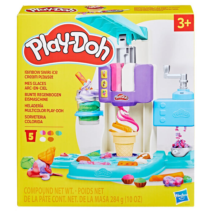 Play-Doh Rainbow Swirl Ice Cream Playset