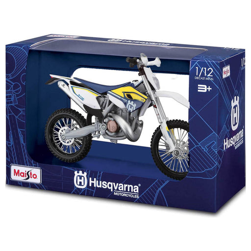 Maisto Husqvarna FE501 Motorcycle 1:12 Diecast Metal Model