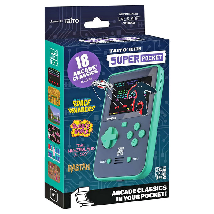 Evercade Taito Edition Super Pocket Video Game