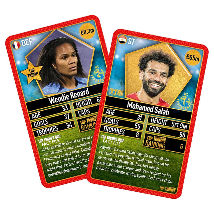World Football Stars '24 Top 200 Top Trumps Card Game (Pack 4 of 6)