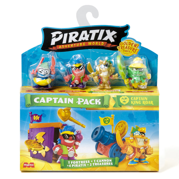 Piratix Adventure World Golden Treasure Series Captain Pack (styles vary)