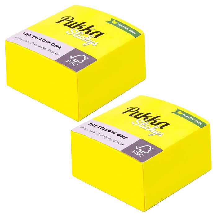 Pukka Stickys The Yellow One Cube (2 Pack)