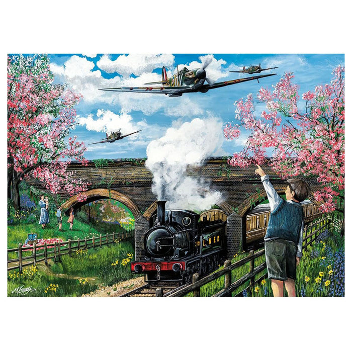 Gibsons Spitfire Surprise 1000 Piece Jigsaw Puzzle