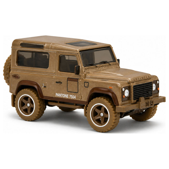 Hot Wheels Silver Series Pantone 7504 Land Rover Defender 90 Car 5/6