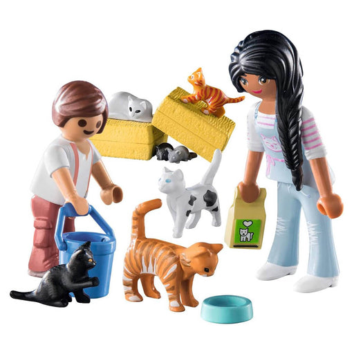 Playmobil Country: Cat Family Playset