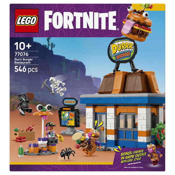 LEGO Minecraft Durrr Burger Restaurant Building Set